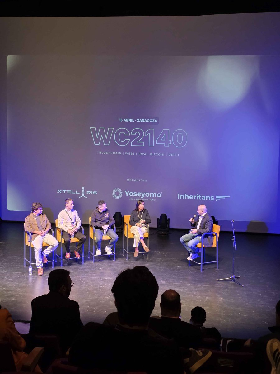 Stakely_io's tweet photo. 📢 We’re already at World Chain 2140

Getting ready for the panel with @Pacobits, Stakely’s Head of Node Ops, alongside @Carlos_XHYPE (@xhypeofficial), Paula (@mmerge_io), Eduardo (@investadia), and @munoz_gallego (@skiller_edu)

Topic: DeFi: reality or fiction?

Starting now 🔥 https://t.co/ILSo36A5cQ