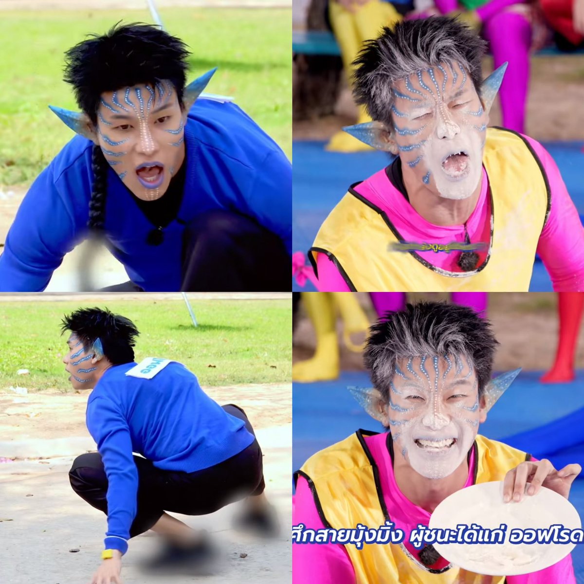 sfkkfs_'s tweet photo. ทางนี้โดนพี่เตกับออ���โรดตกหนักกว่าเดิมตอนรันนิ่งแมน 🤣 https://t.co/OTFubUcgMi