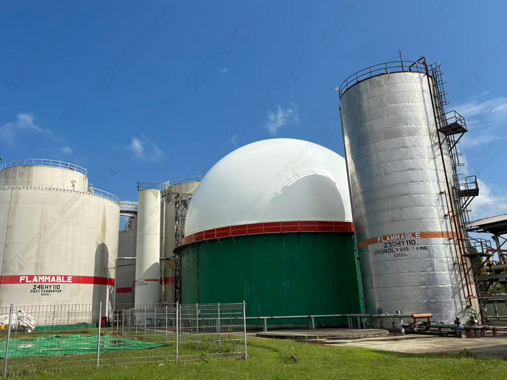 CdAmoco's tweet photo. More photos of the completed 3000 m³ double membrane biogas holder in Kalimantan Timur (East Kalimantan), Indonesia.

-------------------
amoco@amoco.com.cn
https://t.co/pNRK2joVbR

#Biogas #Gasholder #Biogaz #Biogasplant #Biogasengineering #Gazometres #Plantadebiogás #Bioenergy https://t.co/sr6804xVuD
