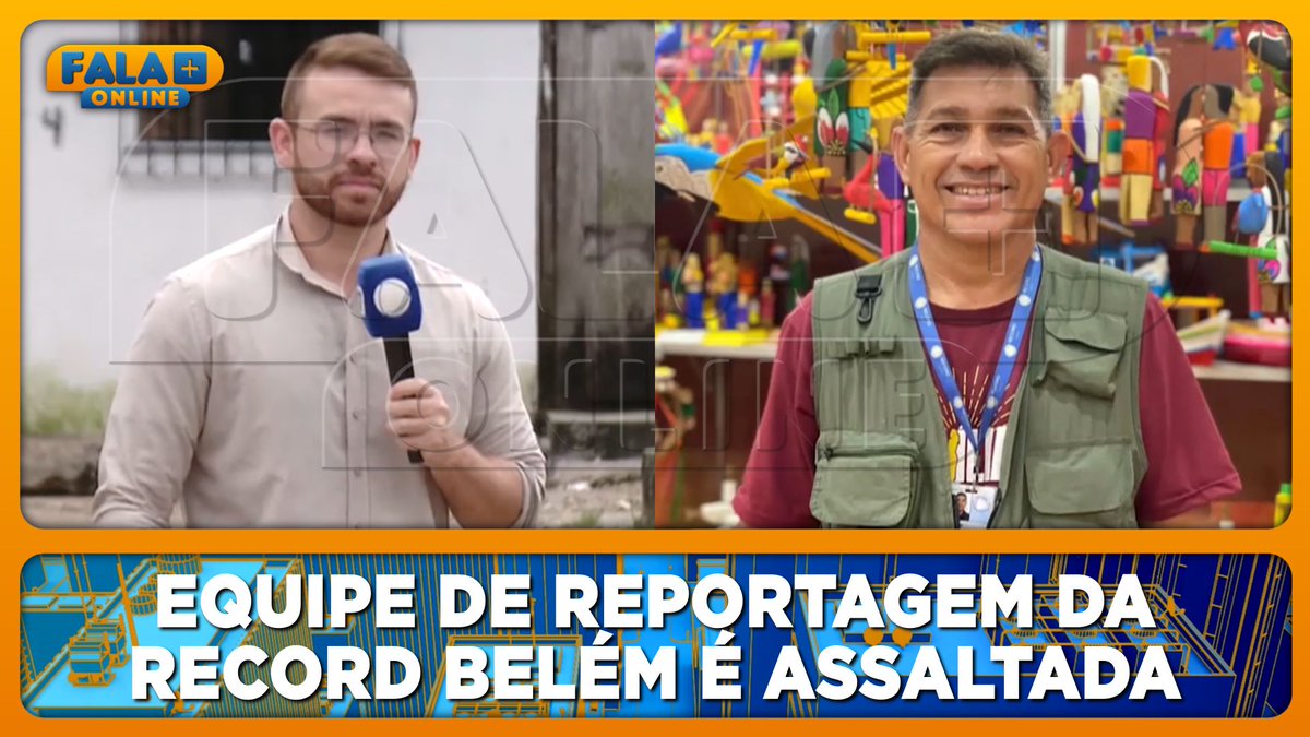 falamaisonline's tweet image. Equipe de reportagem da Record Belém é assaltada após entrada ao vivo.
youtu.be/NWy_1vTuxGE

#RecordBelém #Record #Televisão #FalaMaisOnline