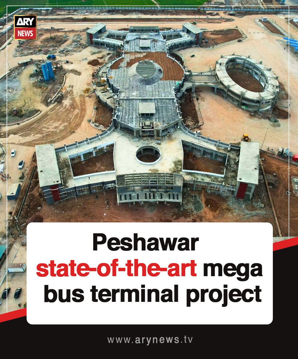 ARYNEWSOFFICIAL's tweet image. VIDEO: #Peshawar state-of-the-art mega bus terminal project

Read More : arynews.tv/peshawar-unvei…

#ARYNews