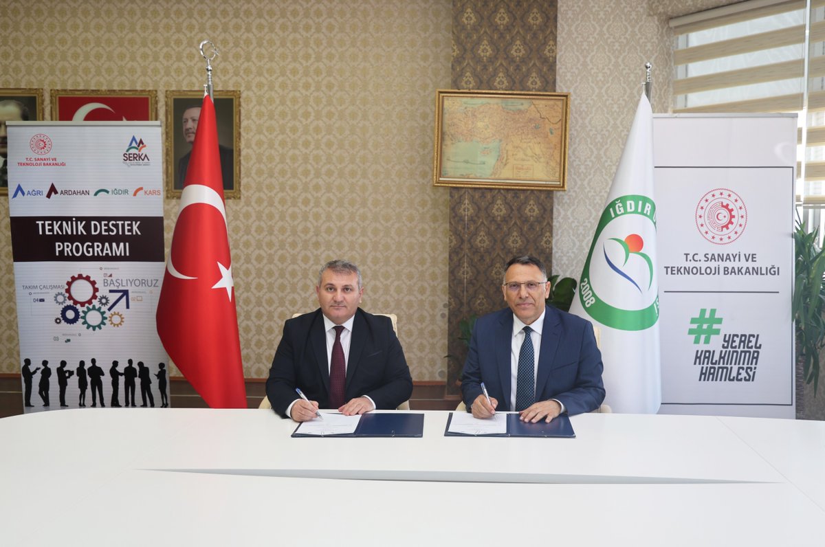 📍 #Iğdır

“Proje ile Avrupa’ya Açılan Iğdır” için imzalar atıldı! ✍️

SERKA’nın 2026 Teknik Destek Programı kapsamında desteklenen proje, Iğdır Üniversitesi ile hayata geçiriliyor.

🔗 serka.gov.tr/haber/haberler…

<a href="/TCSanayi/">Sanayi ve Teknoloji Bakanlığı</a> <a href="/KalkinmaAjansGM/">Kalkınma Ajansları Genel Müdürlüğü</a> <a href="/igdir_uni/">Iğdır Üniversitesi</a>