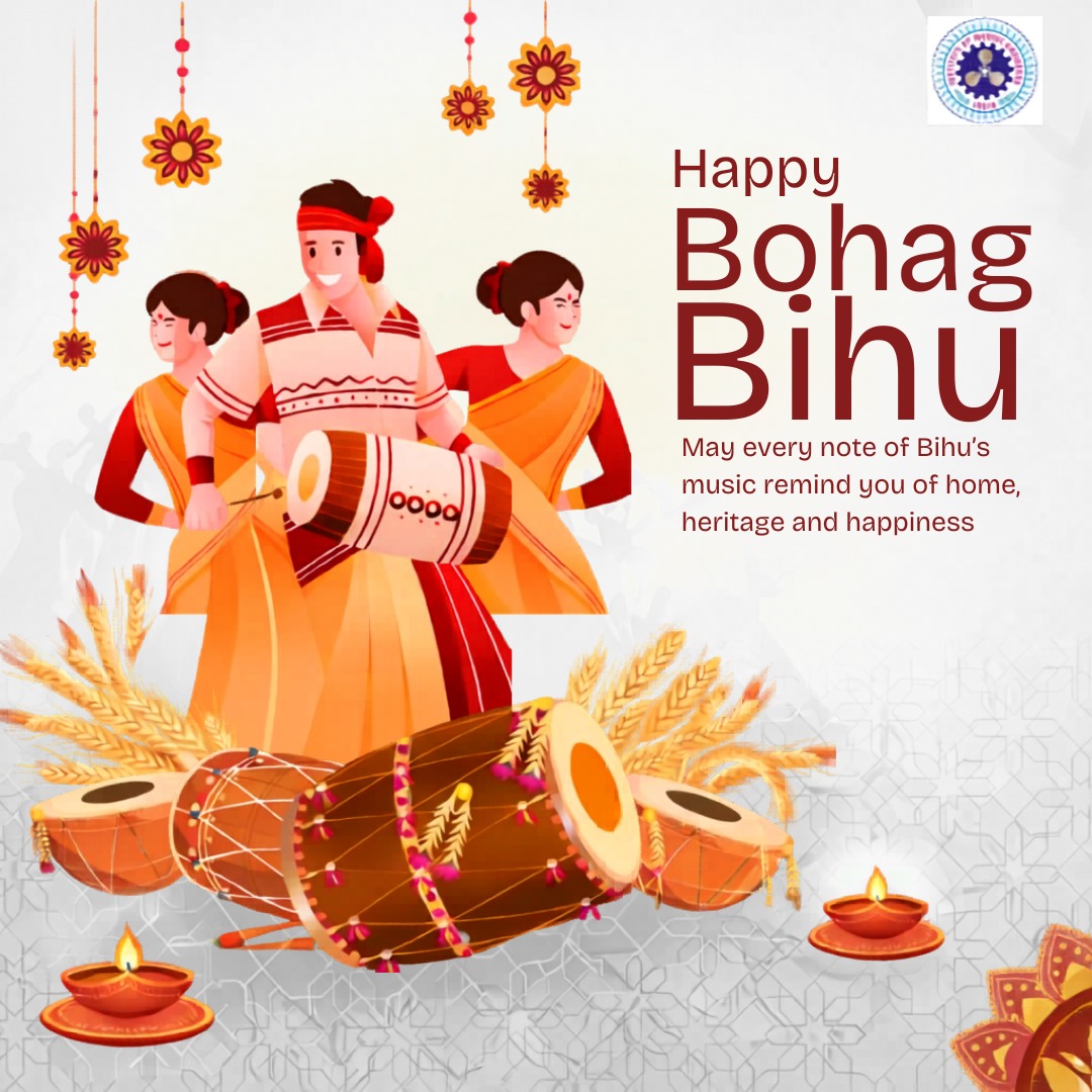 imare_india's tweet image. IME(I) wishes you a joyful &amp;amp; prosperous Bohag Bihu! 🌾✨

May this festival of new beginnings bring growth, harmony &amp;amp; success. Let’s continue strengthening our maritime community through unity &amp;amp; collaboration. ⚓

#BohagBihu #IMEI #MaritimeCommunity #NewBeginnings