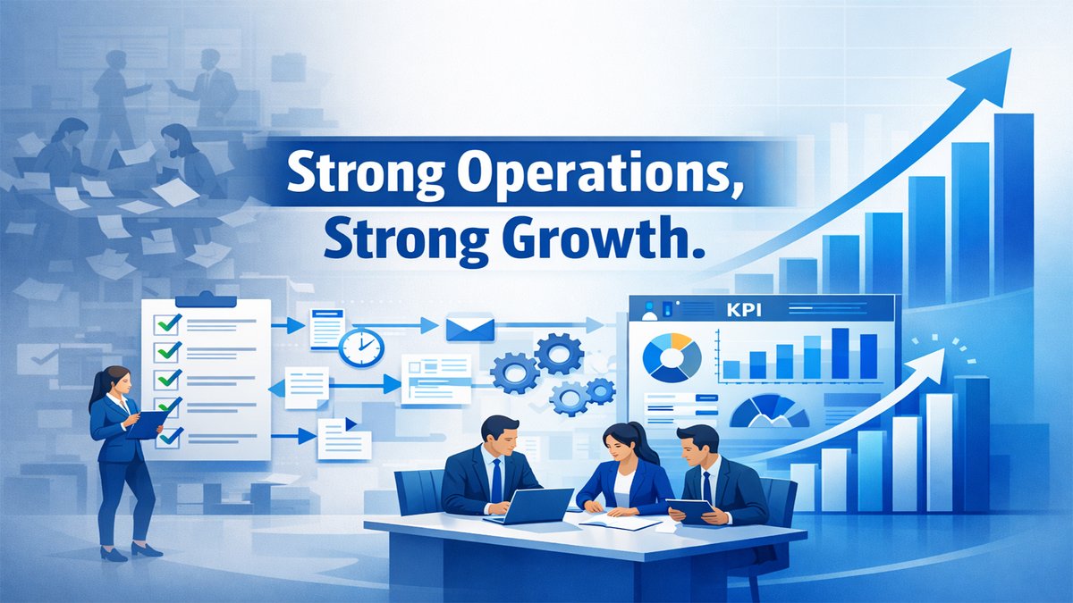 donzainess's tweet image. Operational discipline is the most underrated growth driver. Big ideas create momentum, but consistent execution sustains it. Strong processes, clear roles, and repeatable systems turn effort into real results. #BusinessGrowth #Operations #Leadership #Execution