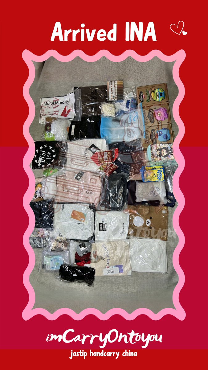 bebey•lagi open jastip china dm agak eror tweet media