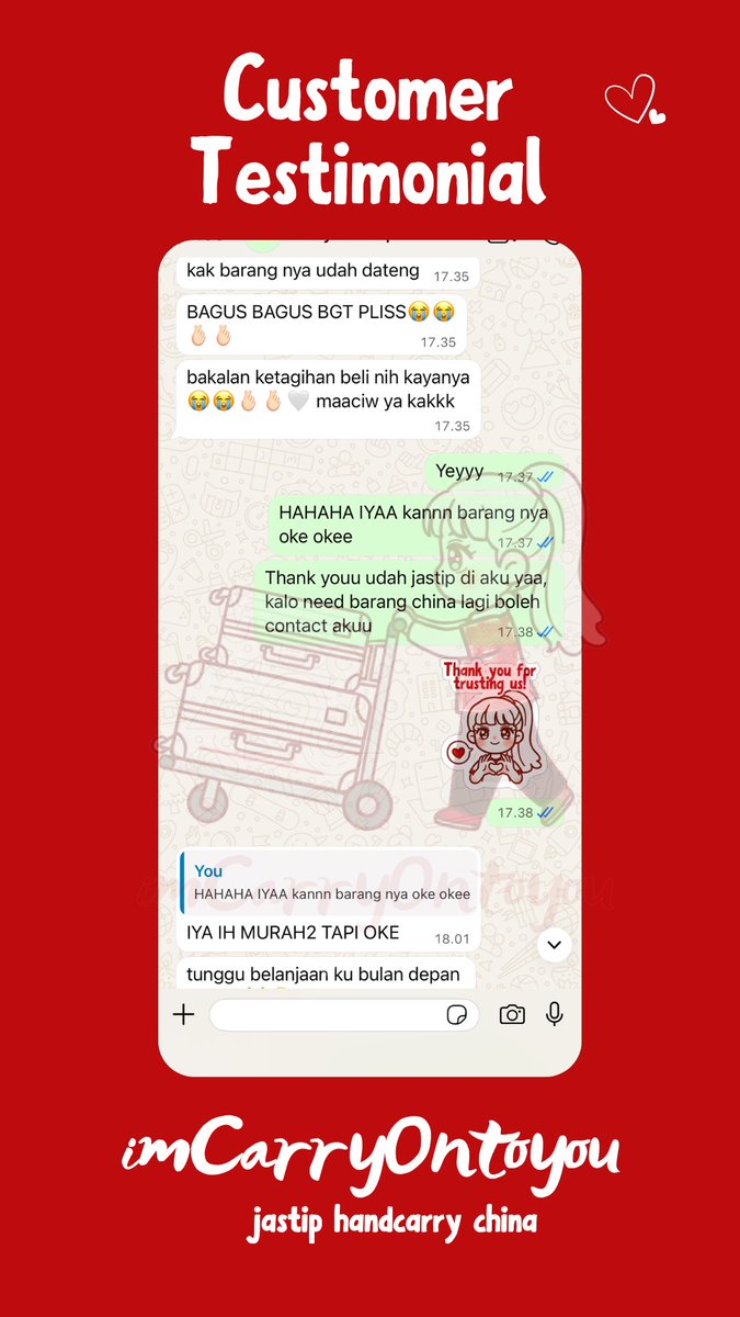 bebey•lagi open jastip china dm agak eror tweet media