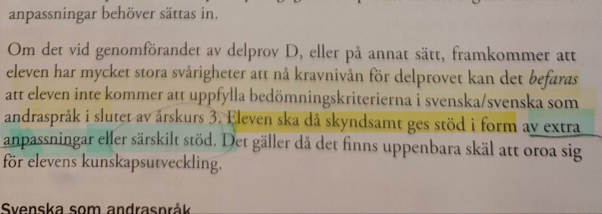 skol12345678's tweet image. Om en elev inte klarar NP åk 3, elevens högläsning så säger Skolverket att eleven skyndsamt ska ges extra anpassningar ELLER särskilt stöd. Varför denna formulering? Eleven ska naturligtvis ha lästräning m speciallärare.Lägg ner Skolverket!#NP #skolverket #skola @SMohamsson