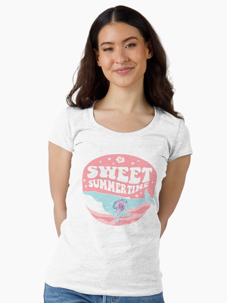 HurmerintaArt's tweet image. Retro style art of sweet summertime with marine life like the whale and the jellyfish.
#shirts #bags #pillows #summertime #retro #art redbubble.com/i/t-shirt/unti…
