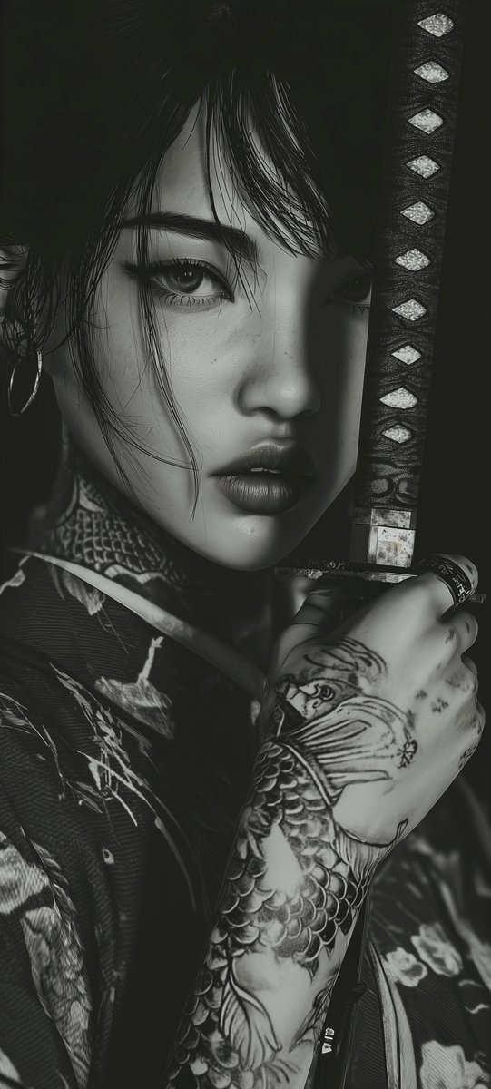 Papers_app's tweet image. Sharp aesthetics, sharper blade. ⚔️🖤 #Wallpaper #DarkAesthetic