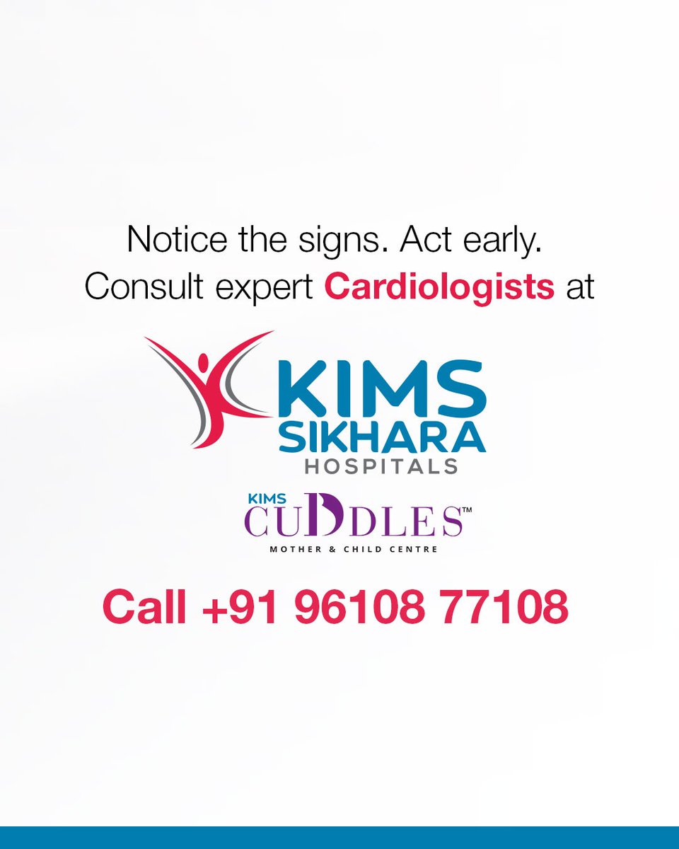 KimsSikhara's tweet image. Pericarditis is inflammation of the heart’s lining, often causing sharp chest pain. Early diagnosis and treatment are key. Don’t ignore symptoms, get diagnosed by the best cardiologists in Guntur at KIMS Sikhara. 

#Pericarditis #HeartProblems #KIMSSikhara #Cardiology