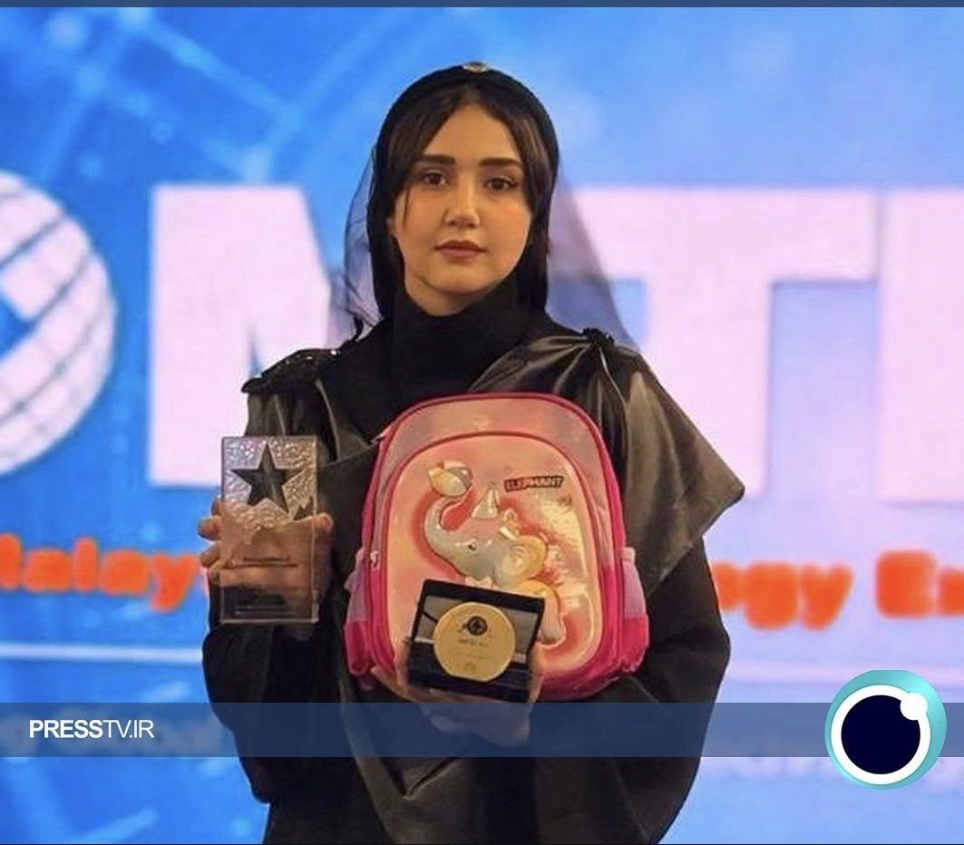 🇮🇱Israel- Iran is an orthodox, backward country where women have no freedom.

🇮🇷 Iran- A daughter of our nation wearing a headscarf has returned victorious from the Malaysia Invention Olympiad with a gold medal, and has dedicated her medal to the schoolgirls of "Minab" whom you