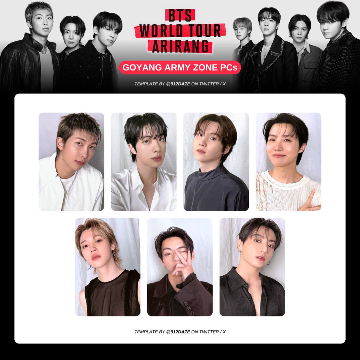 crystalmoonjin's tweet photo. wts lfb bts ph

BTS in Goyang ARMY Zone pc set
- onhand; can ship tomorrow
- sealed, set of 7 photocards
- rfs: extras

Php 3.5k + lsf

photocard concert arirang selling rm jin suga jhope jimin v jungkook https://t.co/LRUYQ0Luzt