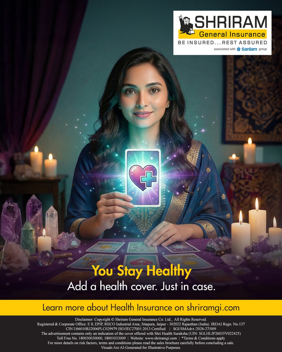 Shriram_GI's tweet image. Life doesn’t always go as planned - but being prepared makes all the difference.
Choose protection that keeps you secure with Shriram General Insurance. Visit: shriramgi.com

#InsuranceMatters #BePrepared #StayProtected #HealthInsurance #MotorInsurance