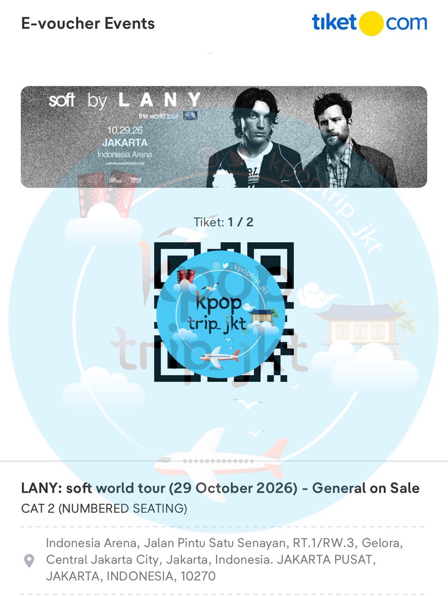 Jastip Tiket / Tour / Handcarry tweet media