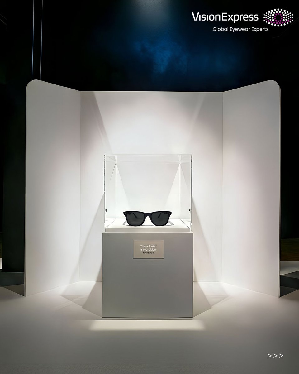 Visionexpressin's tweet image. Great art deserves your full attention.
Don’t let your vision hold you back.

#WorldArtDay #SeeClearly #VisionExpress #EyeForDetail #AppreciateArt #ArtLovers