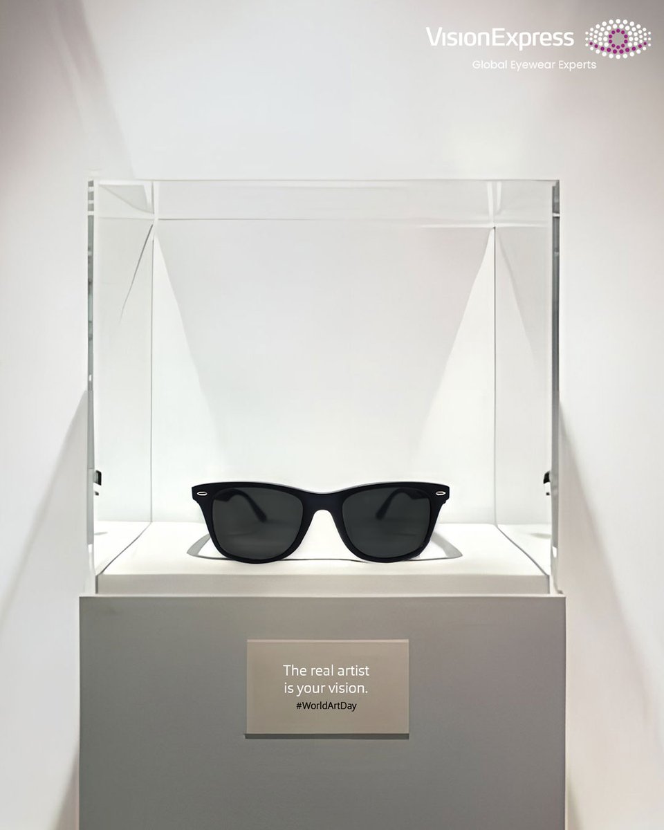 Visionexpressin's tweet image. Great art deserves your full attention.
Don’t let your vision hold you back.

#WorldArtDay #SeeClearly #VisionExpress #EyeForDetail #AppreciateArt #ArtLovers