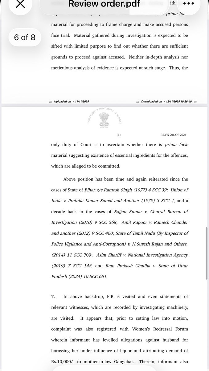 A Big Win for Our Pune Member 💪

A rare but powerful outcome.

Our Pune member, Anand, has successfully fought back — his wife’s Appeal in the High Court has been dismissed.

He was earlier hit with serious charges like 377 &amp; 376, and even multiple relatives were dragged into
