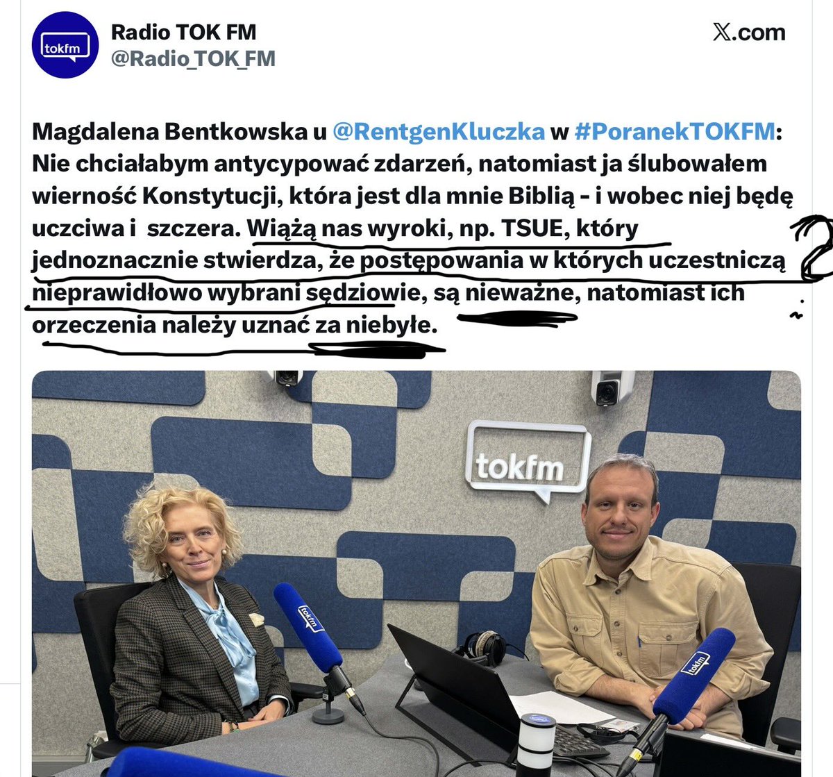 Krystyna Pawłowicz tweet media