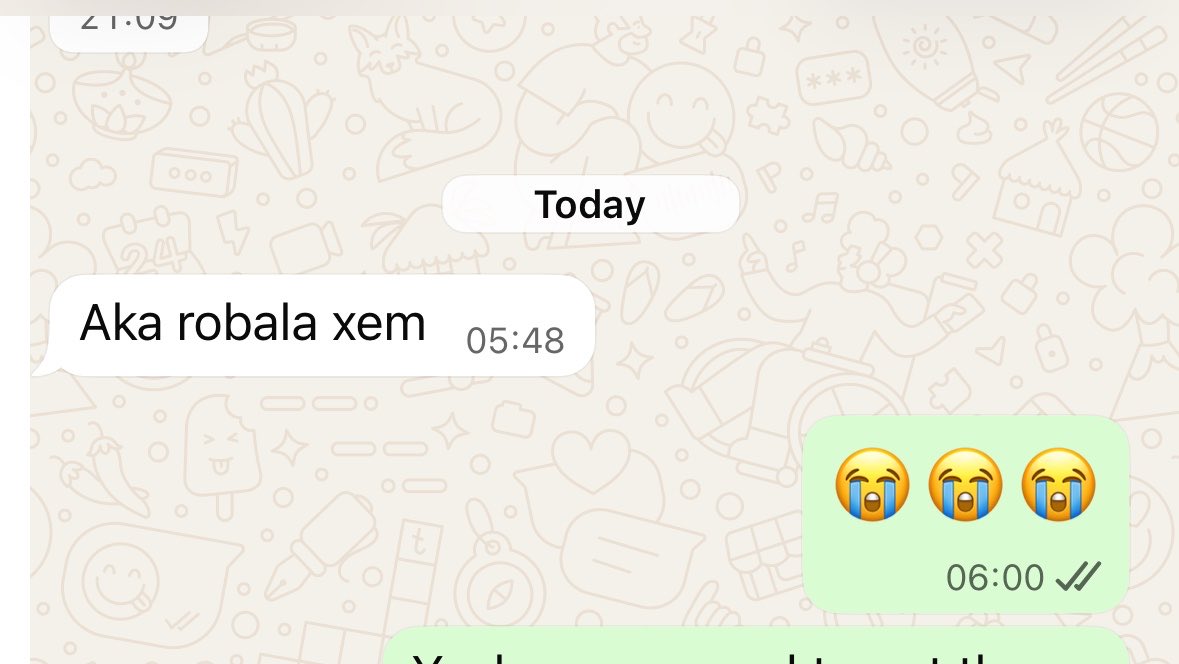 My home girl couldn’t sleep because of the FonCity tickets😭😭