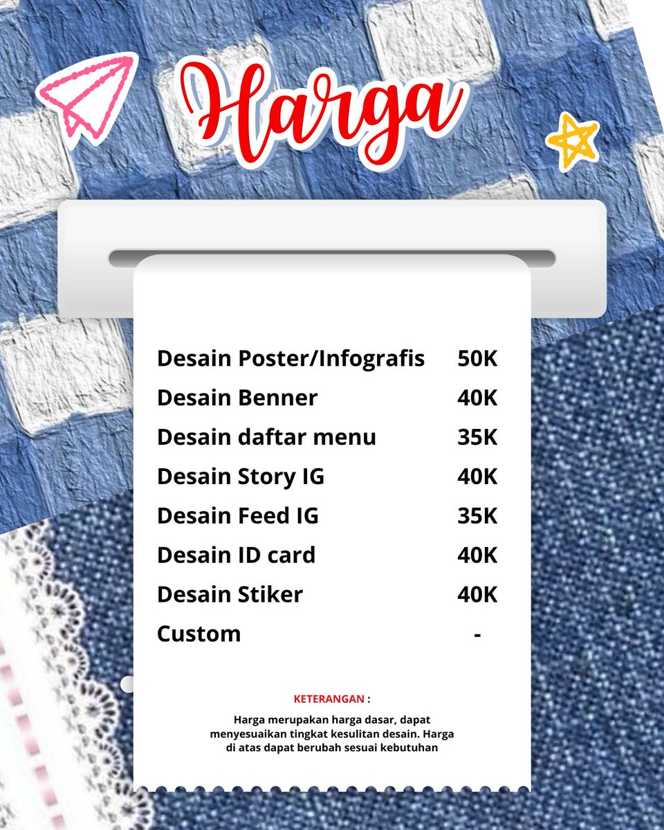 JASA DESAIN | stiker, logo, poster dll tweet media