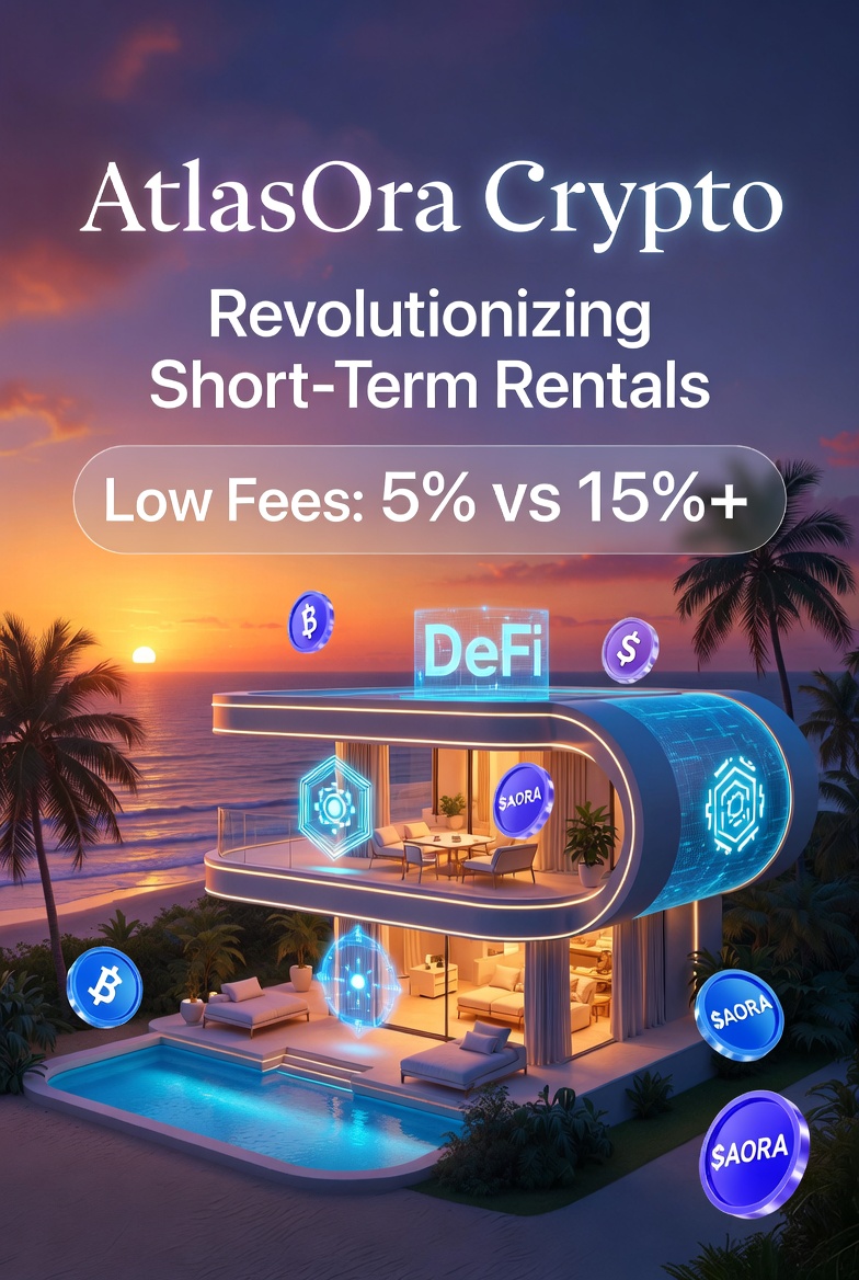 DareElenor's tweet photo. Discover the future of vacation rentals with AtlasOra Crypto! Lower fees, instant payouts &amp; DeFi power. No crypto knowledge needed - fiat in/out. Join the revolution! @AtlasOraRentals #AtlasOra 
https://t.co/whkEBBtkOw https://t.co/k6BvexwBTP