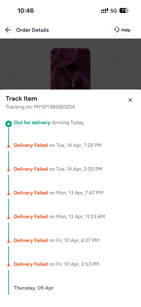 18vasuanand's tweet photo. @Myntra I ordered a b’day gift with a 2-day delivery promise.

The b’day is over. The order isn’t.

Fake delivery attempts, no calls, cancellation ignored yet it’s still out for delivery.

24-hr delivery, 2-wk cancellation?

Cancel it &amp; refund it. https://t.co/eHppgKs3q5