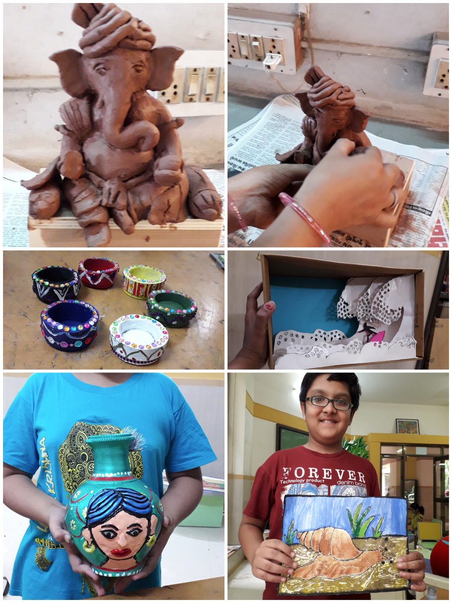 OVSRCSC's tweet image. 🎨✨ Celebrating World Art Day today — a reminder that art lets us see the universe twice: once with our eyes, and once with our imagination. #WorldArtDay #ArtInspires #Creativity #ScienceMeetsArt  @narottamsahoo @InfoGujcost    @IndiaDST @dstGujarat @DDORAJKOT1 @CollectorRjt