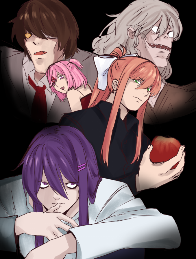 SillyBrownieeee's tweet photo. man i love ddlc https://t.co/TXDfl0ZcZn