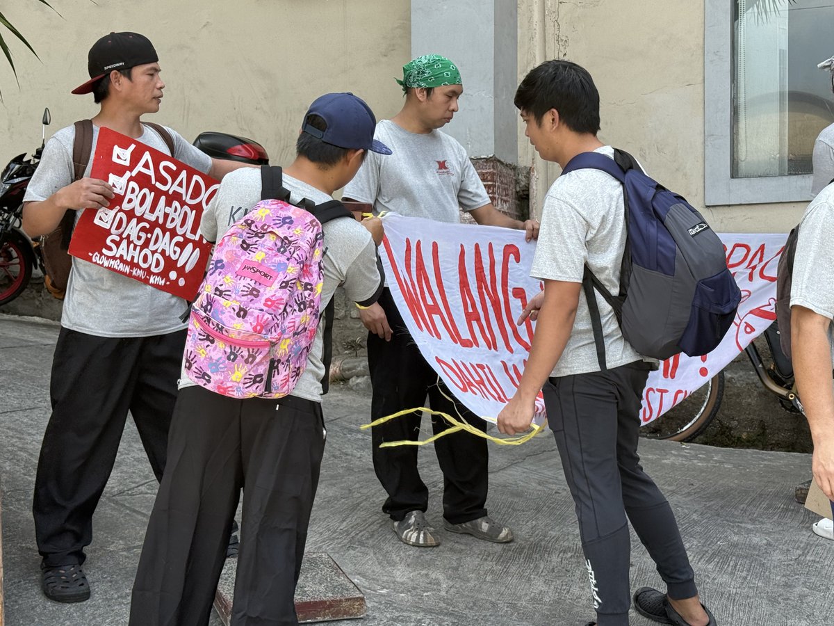 Suportahan ang welga ng mga manggagawa ng Kowloon House West Avenue para sa sahod at karapatan! CBA, ipaglaban!