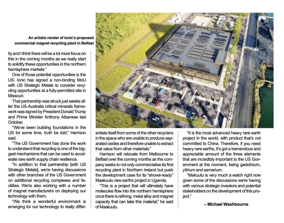 Ionic Rare Earths Limited tweet media