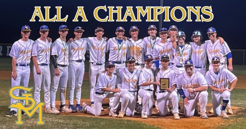 vikings_st's tweet photo. Congratulations to the St. Mary Vikings. 2026 Region 1 All A Regional Champions.  

St. Mary has won the Region 1 All A Regional Championship 4 out of the last 5 years.  St. Mary has an extensive baseball history.  Keep up the good work Vikings! https://t.co/cisUPBxxBc