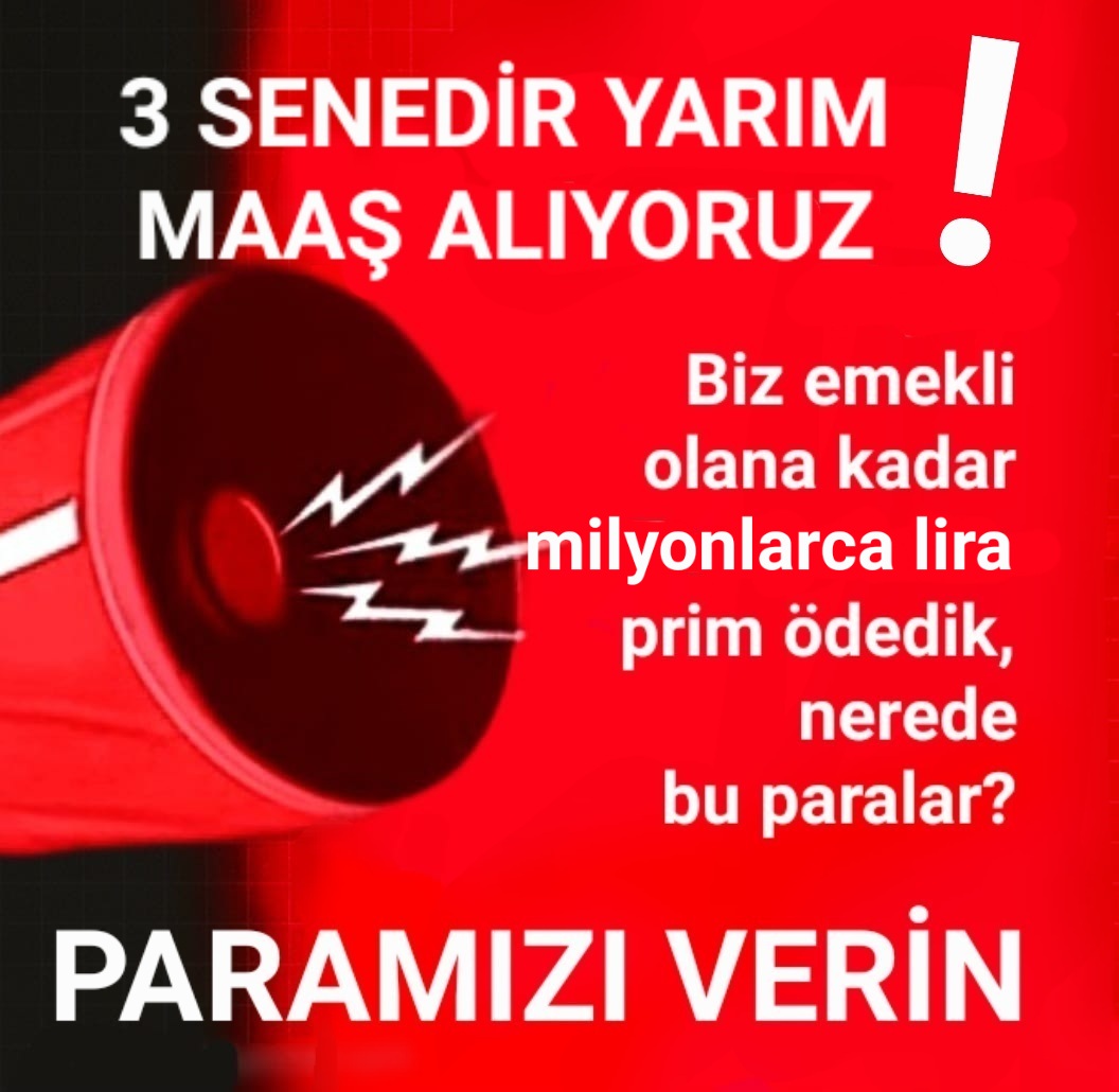 #Memur ve #EmekliMemur kanunen aynı toplu sözleşme hükümlerine tabidir!
Bu konu yasalarla teminat altına alınmıştır!
YASA !
Hani, herkesin uyması gereken hükümler var ya, onlar...
Ama #EmekliMemur'lara 3 senedir yasaya aykırı olarak yarım maaş veriyorlar!
#MemurEmeklisineAdalet