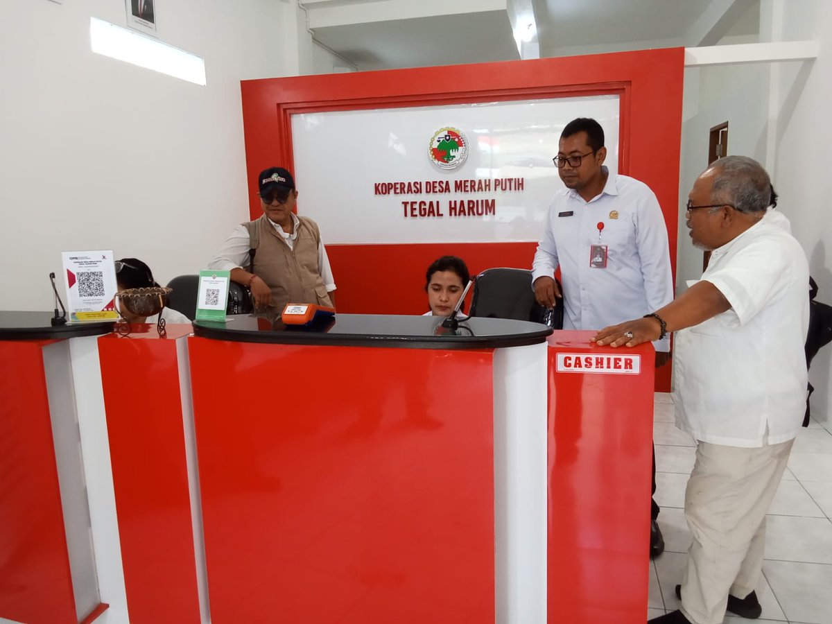 KEHADIRAN KOPERASI DESA MERAH PUTIH di desa-desa menjadi pengungkit percepatan kesejahteraan desa.. Bangun Desa Bangun Indonesia

<a href="/YandriSusanto/">Yandri Susanto</a>
@SekretariatNegaraRI

#BPSDMKementerianDesaPDT
#KDMPMensejaterakanMasyarakatDesa
#KerjasamaKDMPdanBUMDesa