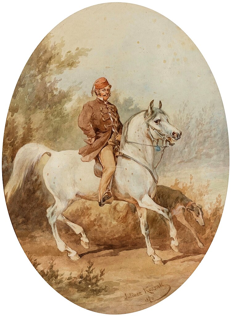 Twogreyhounds's tweet image. JULIUSZ KOSSAK

Equestrian portrait with greyhound

more here: twogreyhounds.com/2024/03/30/jul…

the #sighthound #bulletin

#greyhound #sighthoundmuseum #greyhoundlovers #art #greyhoundartist #magyaragar