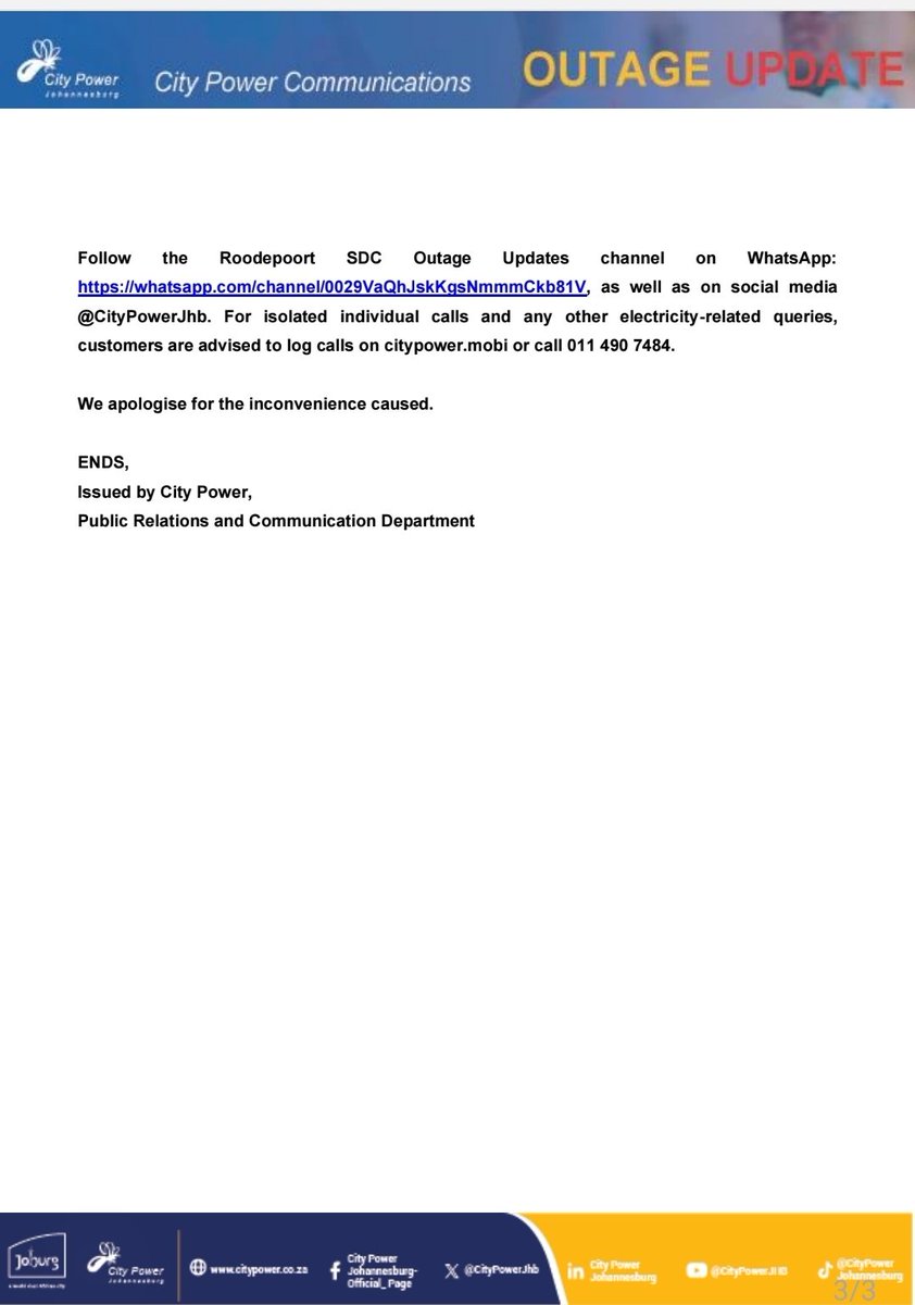 @CityPowerJhb tweet media
