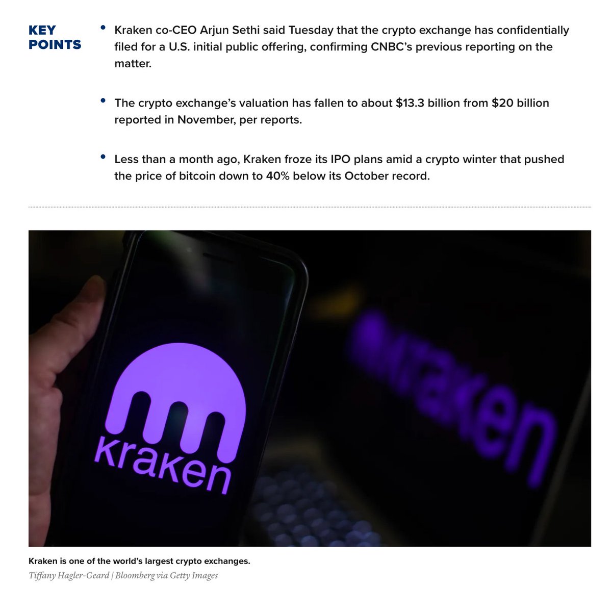ajanscoin's tweet photo. KRAKEN HALKA ARZ İÇİN DÜĞMEYE BASTI, DEUTSCHE BÖRSE’DEN 200 MİLYON DOLARLIK DEV YATIRIM! 

ABD’nin en köklü borsalarından Kraken, IPO yolculuğunda vites yükseltiyor. Eş-CEO Arjun Sethi, şirketin SEC’ye gizli başvurusunu yaptığını teyit ederken, Avrupa’nın finans devi Deutsche Börse stratejik ortak olarak masaya oturdu

@krakenfx