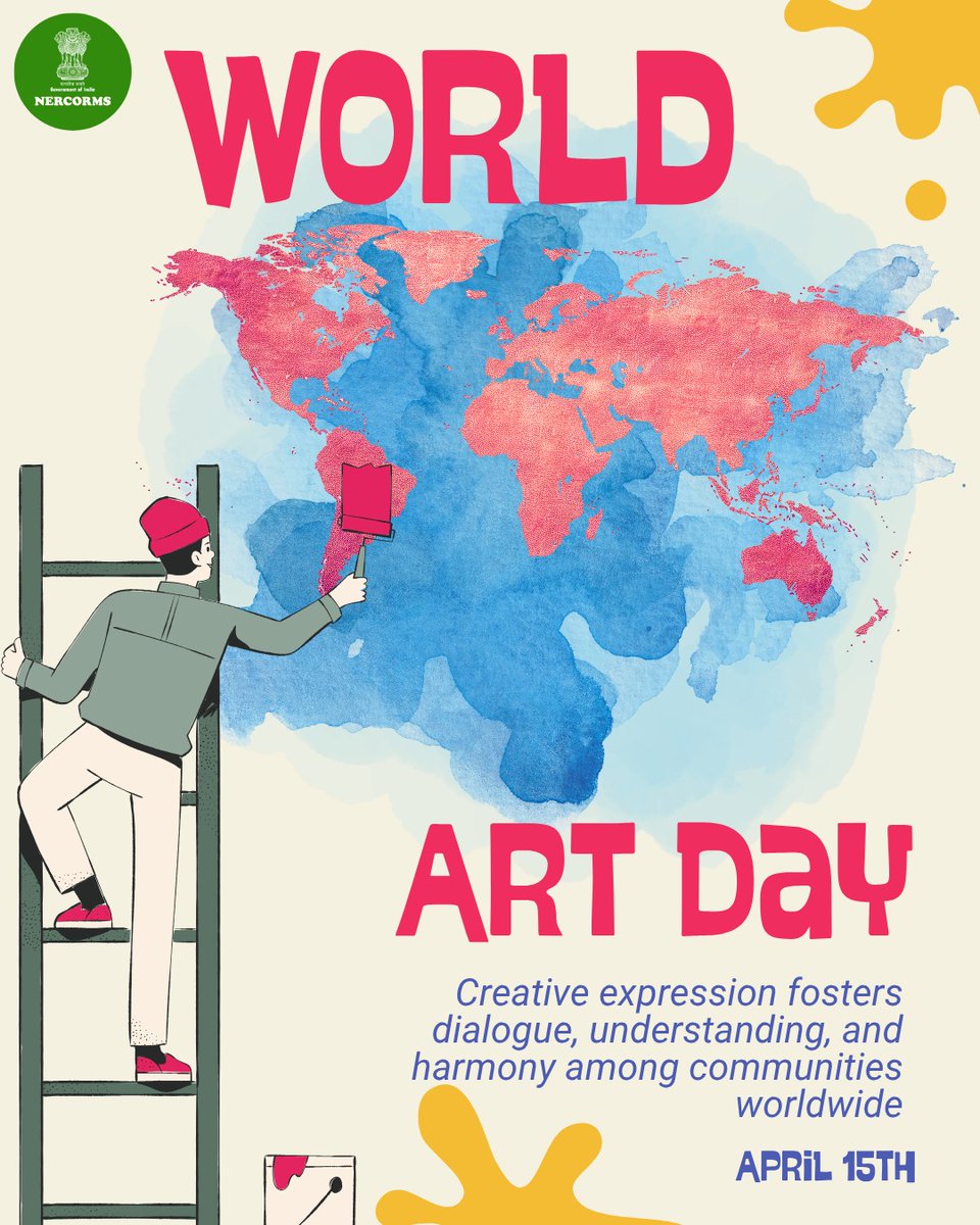 NERCRMSociety's tweet image. From ancient cave paintings to digital creations, every stroke tells a story, every color holds emotion. On this World Art Day, celebrate creativity in all its forms because art isn’t just seen, it’s felt.

#WorldArtDay #ArtLovers #CreativeExpression #ArtInspiration
