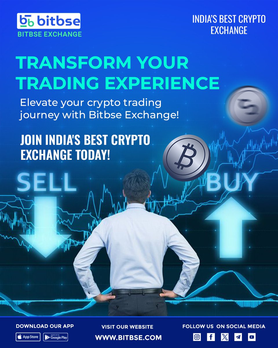 Apni trading journey ko next level par le jao!
Bitbse Exchange ke saath smart decisions lo, confidently trade karo aur better returns pao.
 🚀📊
.
#Bitbse #CryptoTrading 
.
Disclaimer: Nothing on this page is financial advice, please do your own research!