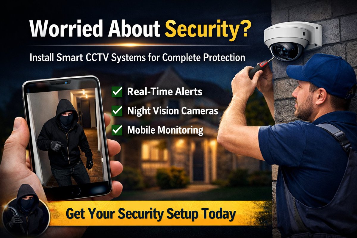 reliabletelcom's tweet photo. 🔒 Stay protected with smart CCTV security systems
✔ Real-time alerts
✔ Night vision
✔ Mobile monitoringSecure your home or business 24/7.
👉 https://t.co/uzbhpld88v

#CCTV #SecurityCameras #HomeSecurity #BusinessSecurity #Surveillance #SmartSecurity https://t.co/yugHdqTxqZ