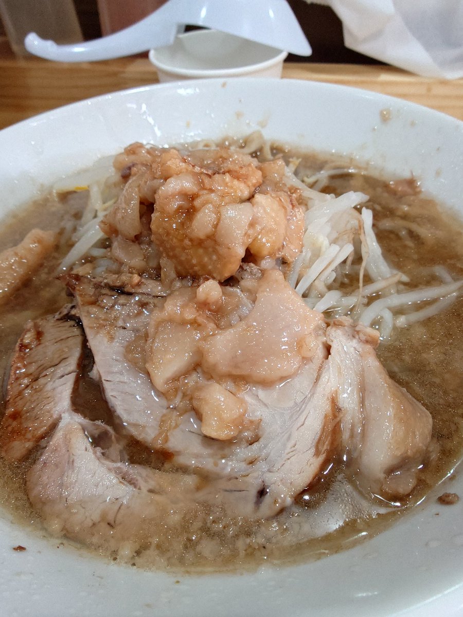Dream Work Shop 明日へ向かって ミニ夢ラーメン🌟🌟🌟🌟🌟 3杯目 丼が