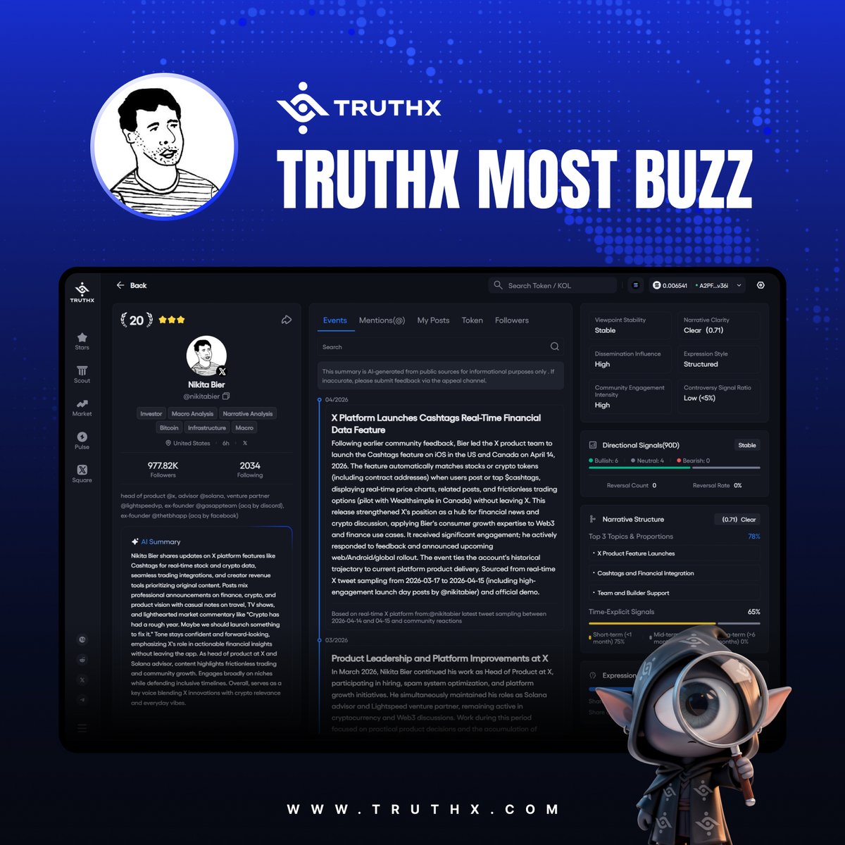 TruthX tweet media