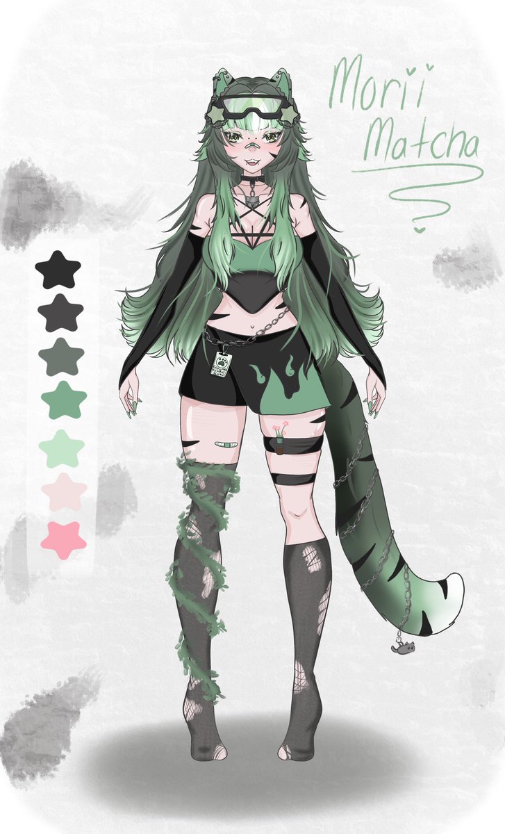 Morii | Dystopian tiger Vtuber tweet media