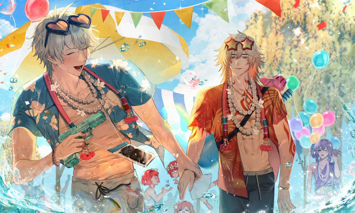 Fang_zanniZ's tweet image. Happy Songkran Day☀️💦

#myphai