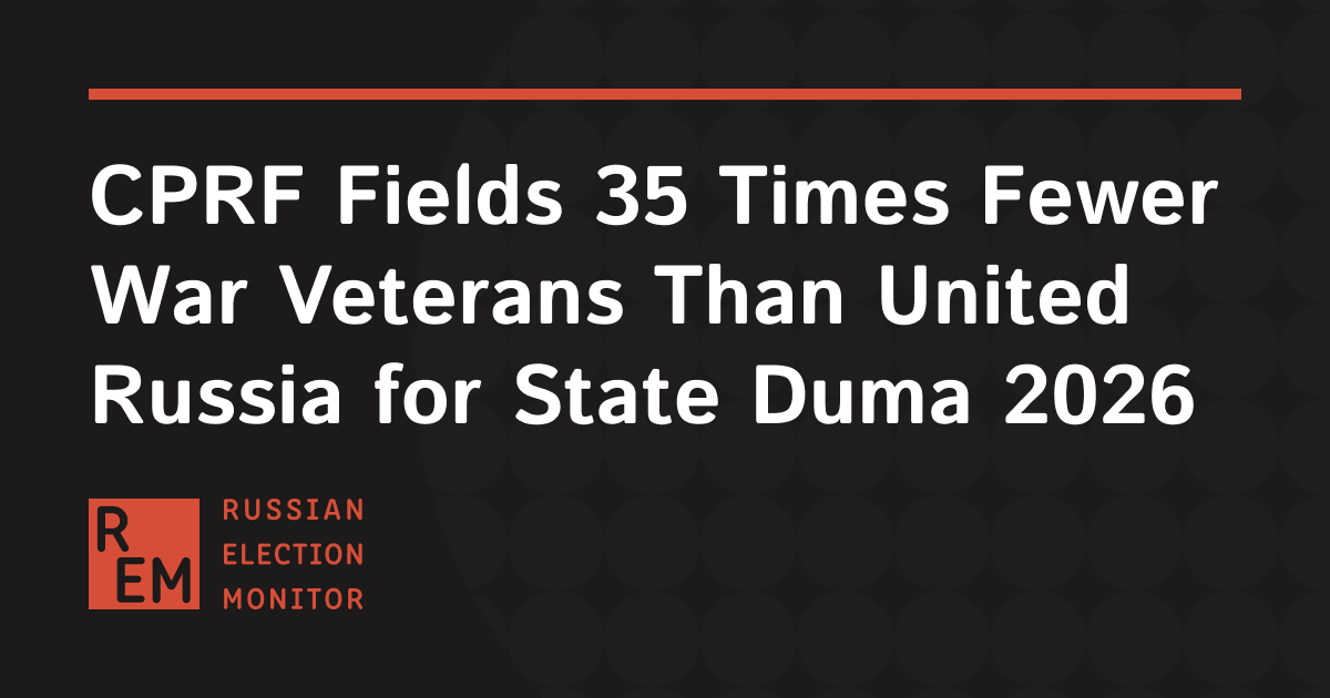 Russian Election Monitor tweet media