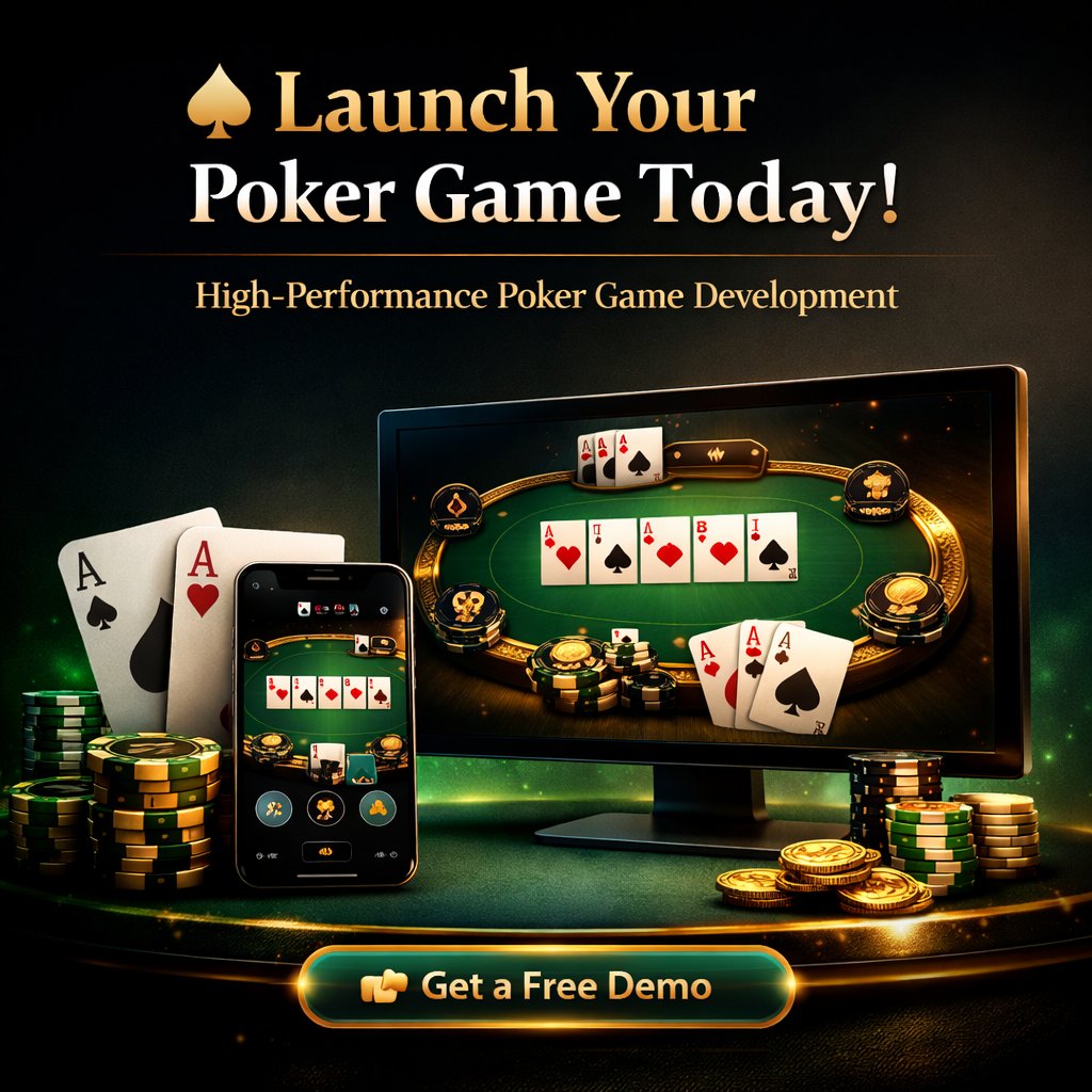Metaprolane_'s tweet image. ♠️ Want to launch your own poker platform?
We build secure, scalable &amp;amp; immersive poker games with real-time features.
🚀 Start your poker journey today!
👉 Get your game developed by experts

#PokerGame #GameDevelopment #iGaming #Startup #Tech