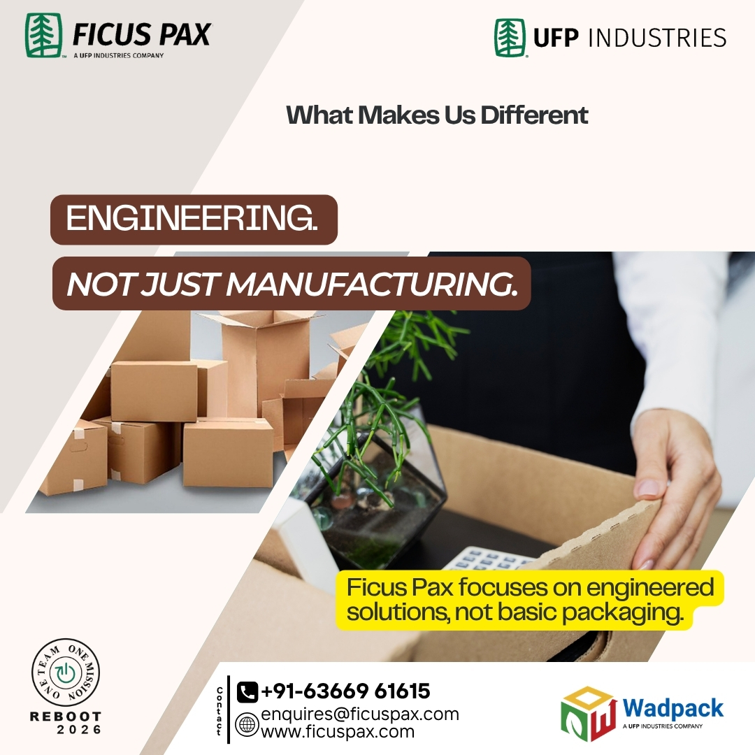 Ficus_Pax's tweet image. 🚨 PACKAGING IS NOT JUST BOXES — IT’S ENGINEERING 🚨

✔ Designed to reduce damage &amp;amp; losses
✔ Built for efficiency &amp;amp; scalability

📞 wa.me/+916366961615
📧 enquires@ficuspax.com
🌐 ficuspax.com

#PackagingSolutions #EngineeringExcellence #BusinessGrowth #Supply