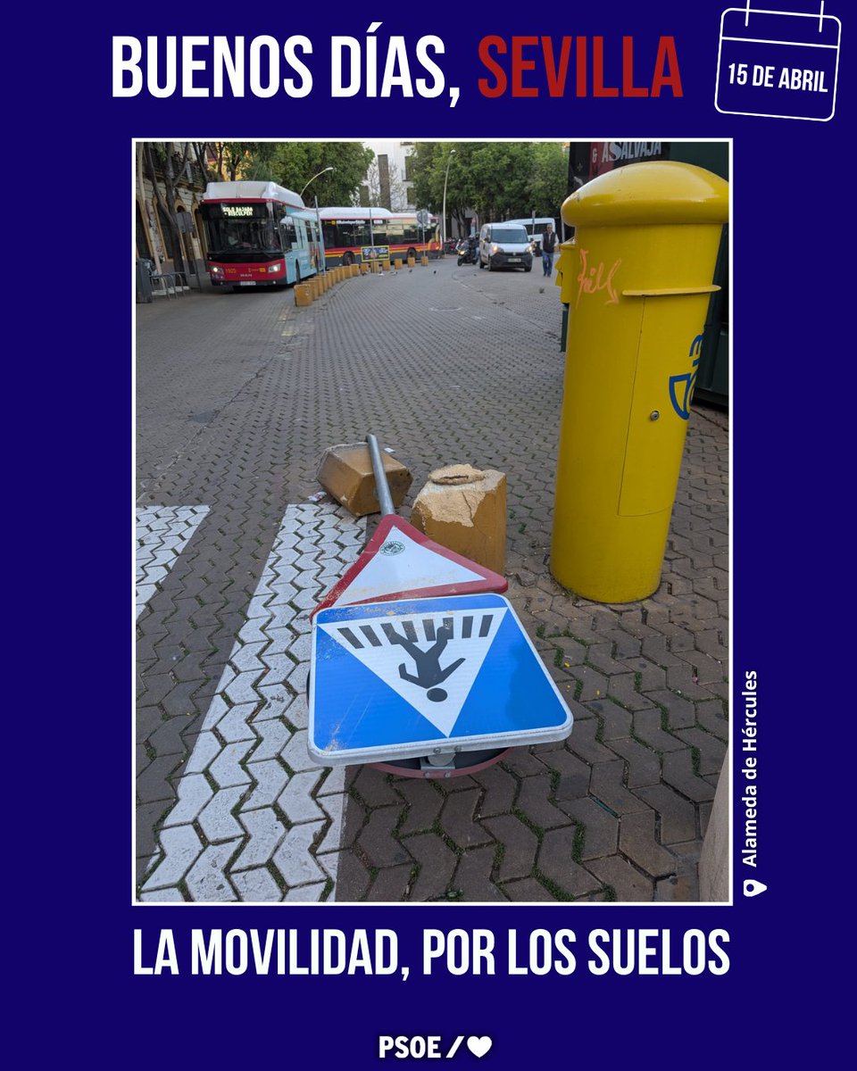 Buenos días.
#SevillaEnMarchaAtrás