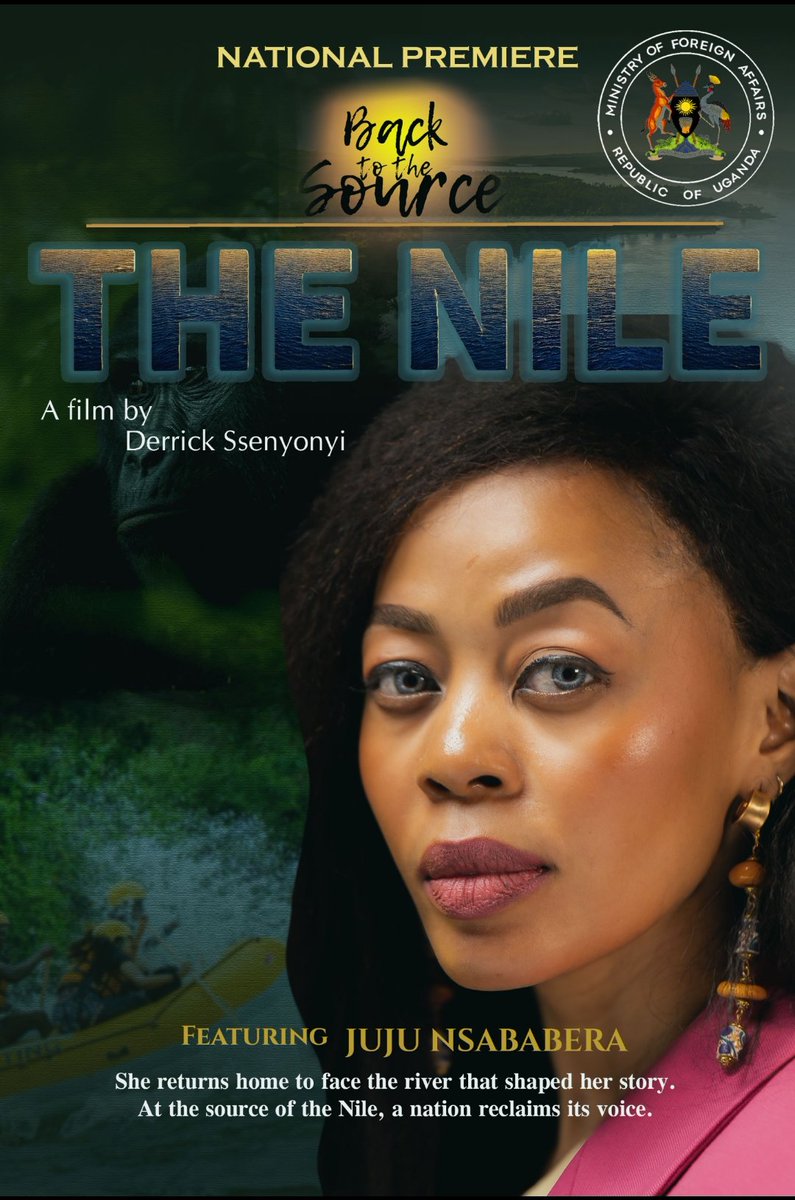 sbmuhwezi's tweet photo. “Back to the Source – The Nile” - a compelling masterpiece by @Nsababera_juju that pays profound homage to the spirit of Uganda. It transcends conventional cinema, Presents Uganda not just as a destination, but as a land of narratives, enterprise, and opportunity. https://t.co/wejE2NUs0K