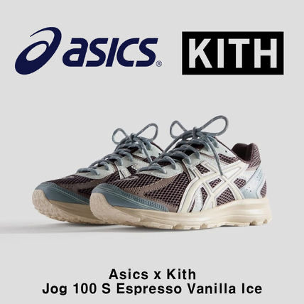 RRL50141154's tweet image. asicsのJOG100S
2足ともユーズド品ですが程度の良い品をゲット。つま先のロゴがそそるんだよなー⭐️
#スニーカーヘッズ
#asics
#KITH