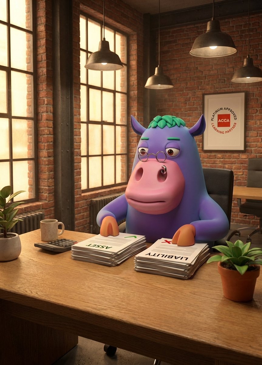 ACCA FR students. The examiner keeps flagging this:
"Candidates expensed the full lease payment to profit or loss."

That's the old rules. Here's the new ones:

Day one: → Dr Right-of-use asset → Cr Lease liability

Each payment splits into: → Interest (to P&amp;L) → Capital